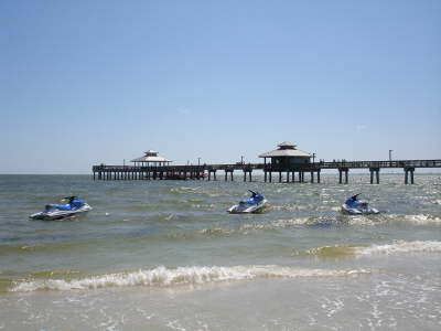 Mai 2006 - Fort Myers Beach - Blick auf den Golf von Mexico